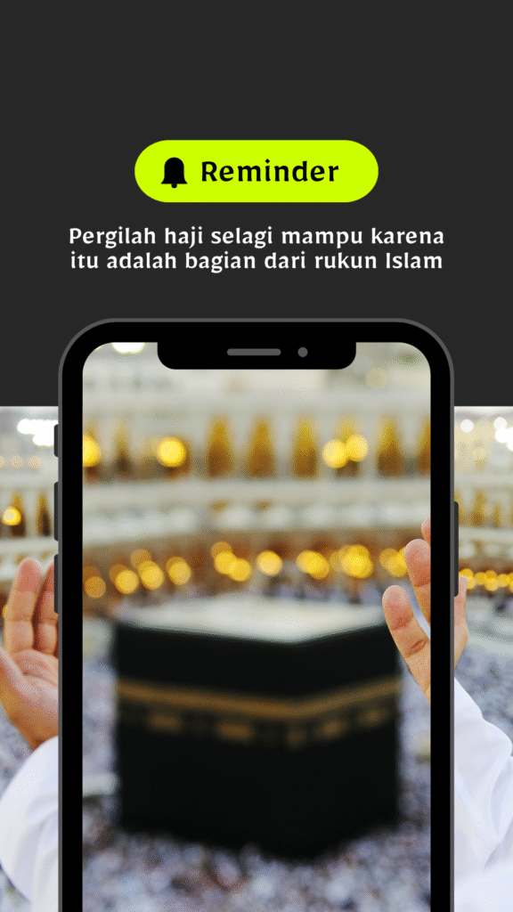 hitam dan hijau modern reminder konten cerita instagram